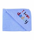 Advance Baby I Love Daddy Towel - Blue