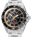 Timex Fantastic Black Bezel Watch