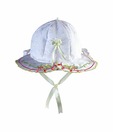 Advance Baby Hat- White & Green (0 - 2 Years)