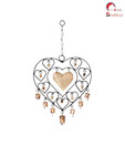 Home Sparkle Heart Wall Hanging Wind Chimes