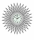 Ajanta Black Wall Clock