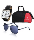 PCBC Smart Watch, Sunglasses & Duffle Bag Combo