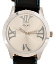 Adine Silver Roman Hour Markers Watch
