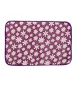 Enfin Homes Purple Flowers Door Mat