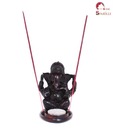 Home Sparkle Ganesha Statue With Insence & Candle Holder