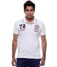 Tiger of Goa White Polo T Shirt