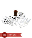 RMR Cutlery Set -24 Pc. + Free Coaster Set
