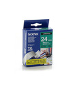 Brother (TZ755) White on Green Label for P-Touch Electronic Label Printers