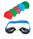 Viva 45 Swimming Goggles with Silicon Cap (Pack of 2)