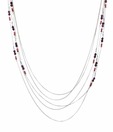 Addons Multi Strand Beaded Necklace