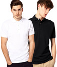 Jonnie White-Black Pack of 2 Polo T Shirt
