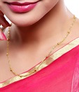 Jewels Of India Golden Sleek Chain