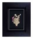 Forever Holy Shrinathji Gold & Austrian Chaton Adorned Frame