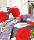 Home Candy Flowery Double Bed Sheet