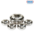 SG Home Hammered Pudding Bowl Set - 5 Pcs