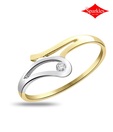 Sparkles Groovy Diamond Ring