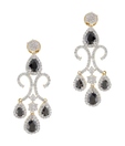 Styleos Black Symphony Earrings