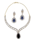 Styleos Black Magic Necklace Set