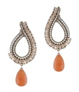 Styleos Royal Orange Fresh Earrings