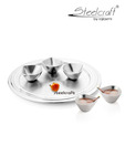 Steelcraft Six Pcs Gorgeous Diya Thali Set