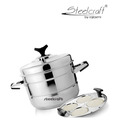 Steelcraft SB Multi Utility Steamer With Three Idli Plates