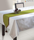 Swayam Green Dining Table Runner