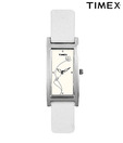 Timex Aura Pretty White Dial Watch