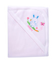 Tollyjoy Pink Hooded Fleece Baby Blanket