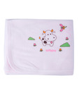 Tollyjoy Pink Baby Fleece Blanket