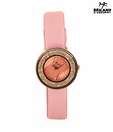 Milano Studded Pink Watch