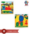 Skillofun Jumbo Theme Puzzle- Engine & Elephant