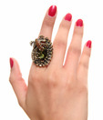 Pari Golden Frog Ring