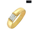 Unique Solitaire Nine Diamonds Men