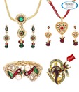 Vendee Fashions Charming Jewellery Combo With Free Idol