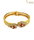Variation Exotic Red Stone Bangle
