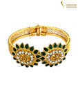 Variation Trendy Gold Plated Kada