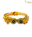 Variation Splendid Green Stone Bangle