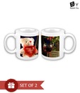 Stylish.You White Coffee Mug Set - 2 Pcs