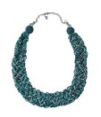 Bead Arts Charming Braided Beads Necklace
