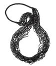 Bead Arts Vivacious Black Seed Beads Necklace