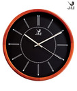 JAZ Ageless Mahogany Round Wall Clock