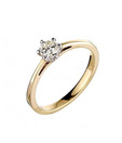 Bold Classy Solitaire Look Ring