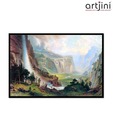 Artjini Half Dome In Yosemite Framed Art Print