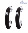 Amore Elegant Black Diamond Earrings