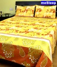 meSleep Paisley & Floral Double Bed Sheet