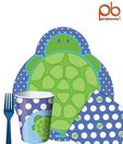 Party Bounty Mr. Turtle Tableware Kit-64 Pcs
