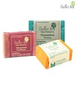 Rustic Art Organic Soaps – Turmeric , Geranium & Cucumber 300gm