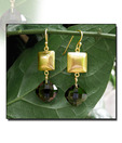 Designer Silver Inc. Modish Smoky Quartz Earrings