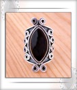 Designer Silver Inc. Beautiful Black Ring