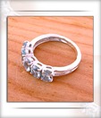 Designer Silver Inc. Sparkling Ring